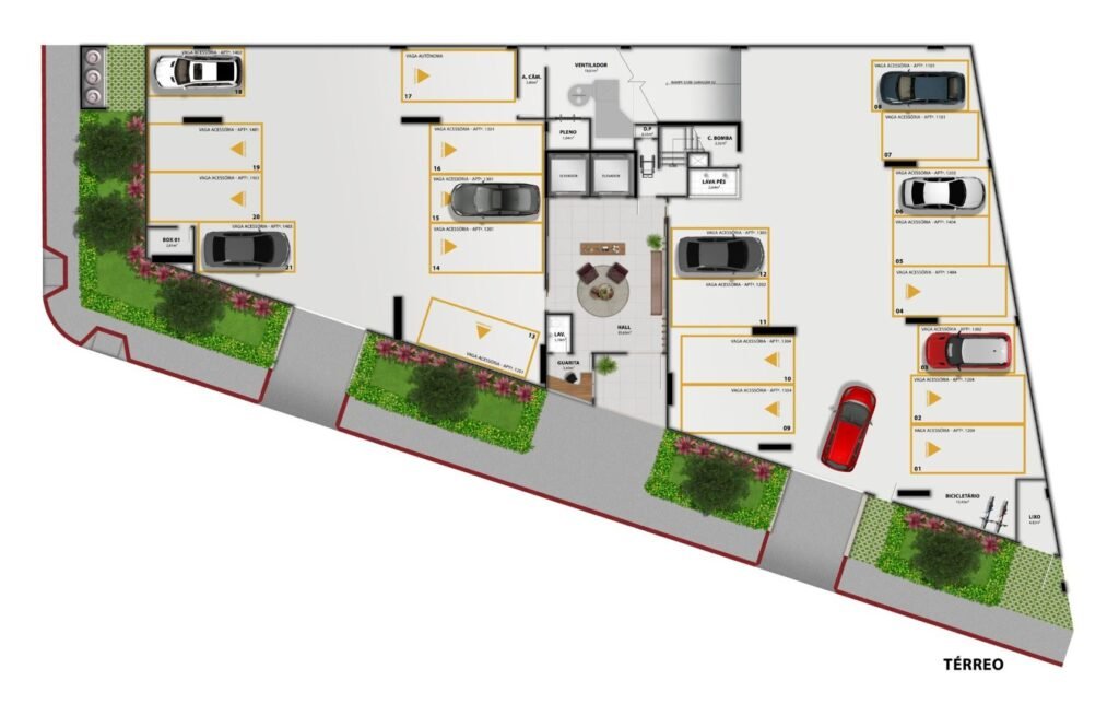 Apartamento com 3 quartos e vista para o mar na Praia do Morro — foto